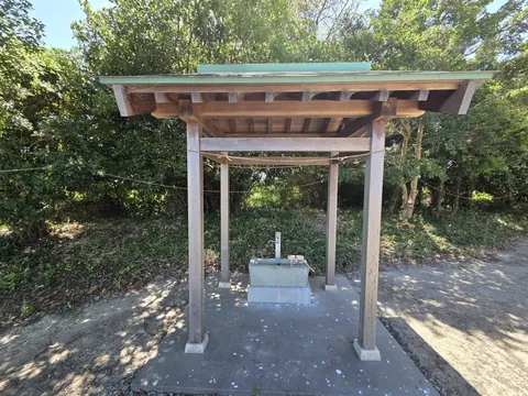 手水舎。