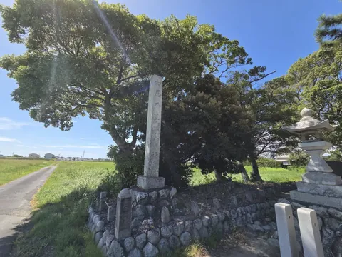 社号標。